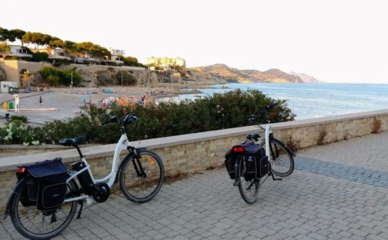 Electric bikes on Benidorm's coast for a gay-friendly tour. Ride through La Cala & Villajoyosa, enjoying Spain's scenic views.