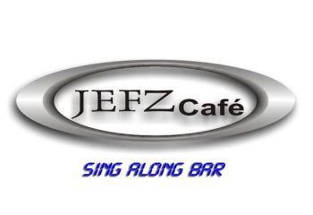 Jefz Cafe Manila logo. Gay bar with live music and sexy male shows. Sing along bar. Gay travel advice in the Philippines.