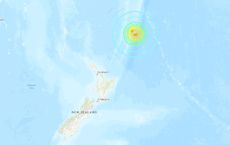 The 8.1-magnitude earthquake occurred at 8:28 a.m. local time near New Zealand's Kermadec Islands.